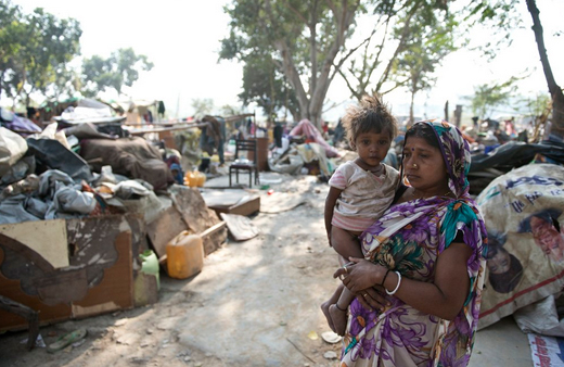 Shakur Basti demolition